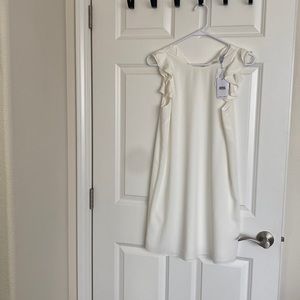 Naked Zebra Dress- White size small